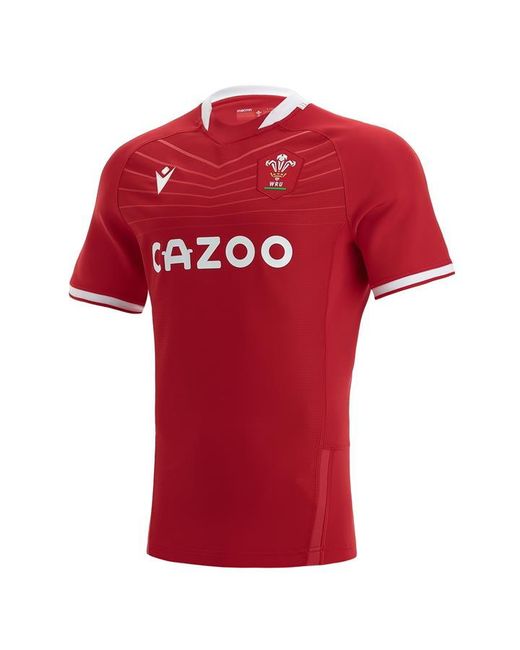 Macron Wales Home Pro Shirt 2021 2022