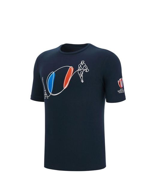 Macron Rugby World Cup Ball T-Shirt 2022/2023 Juniors