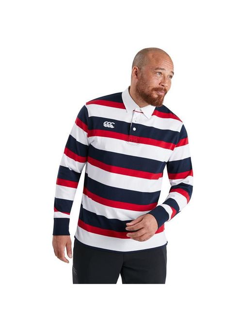 Canterbury Long Sleeved Retro Striped Jersey