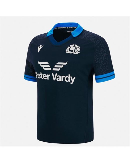 Macron Scotland Home Rugby Shirt 2022 2023 Junior