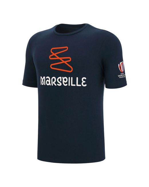 Macron Rugby World Cup Marseille T-Shirt 2022/2023