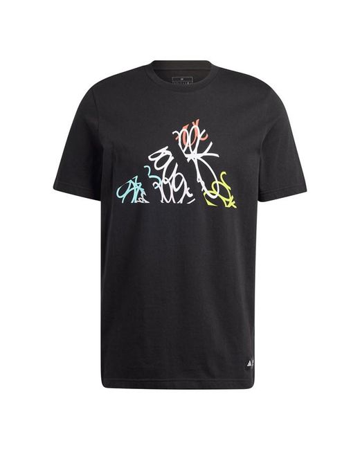 Adidas All Blacks Graffiti T-shirt 2023 Adults