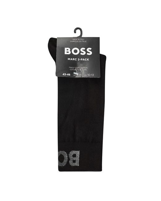 Boss 2 Pack RS Marc Col Crew Socks