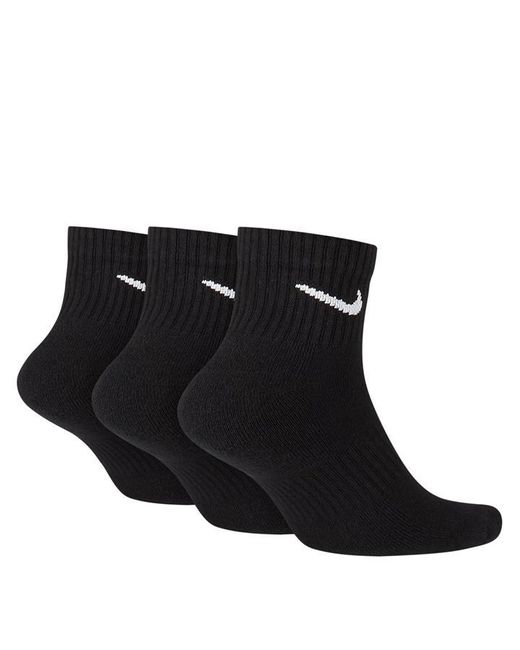 Nike Three Pack Quarter Socks