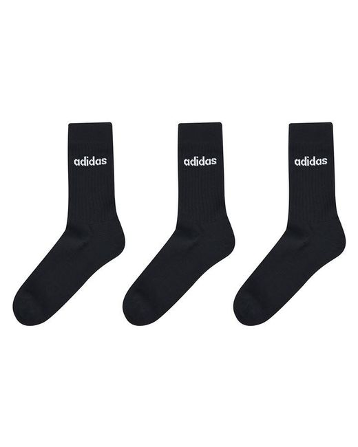 Adidas Half-Cushioned Crew 3 Pack Socks