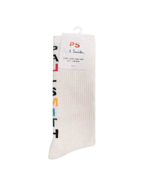 PS Paul Smith Word 1 Pack Socks