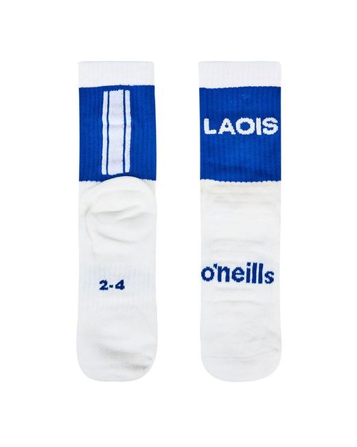 Oneills Laois Home Socks Junior