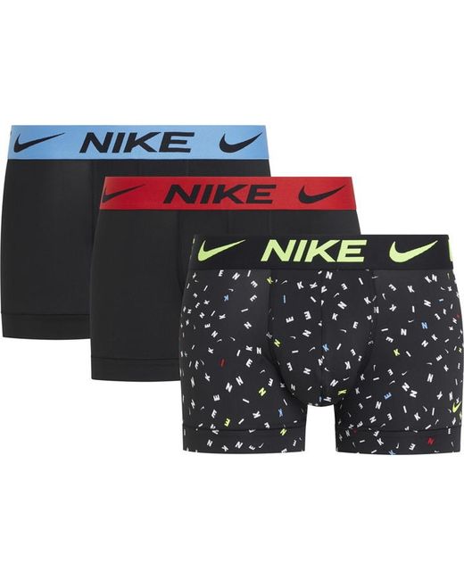 Nike 3 Pack Stretch Long Boxer Shorts