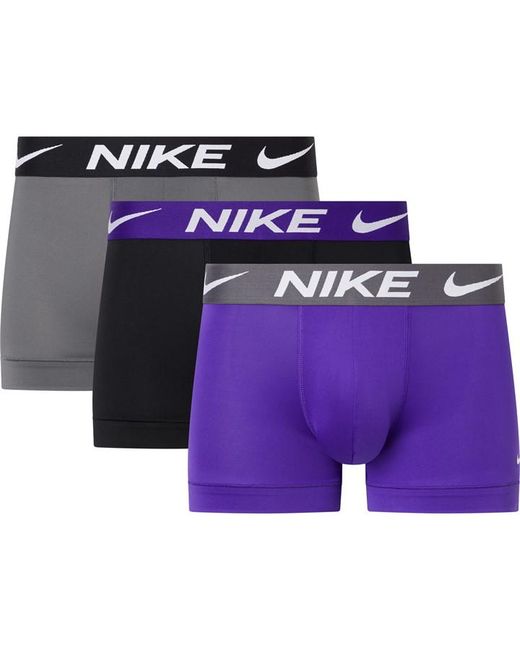 Nike 3 Pack Stretch Long Boxer Shorts