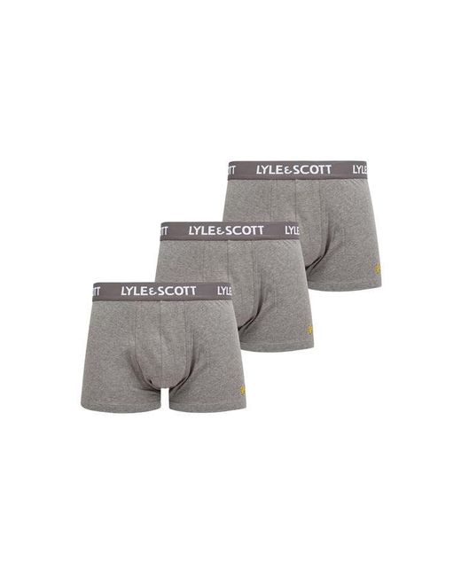 Lyle & Scott Barclay 3 Pack Boxer Shorts