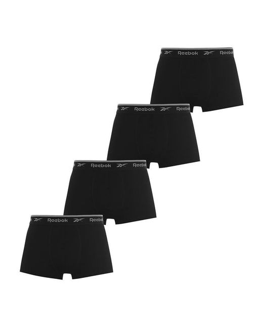 Reebok 4 Pack Boxer Shorts