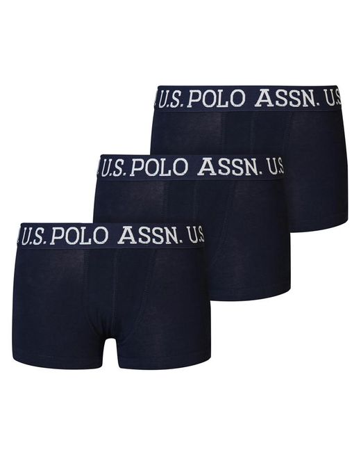U.S. Polo Assn. 3 Pack Boxer Shorts