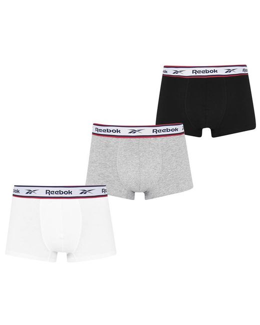 Reebok 3 Pack Boxer Shorts