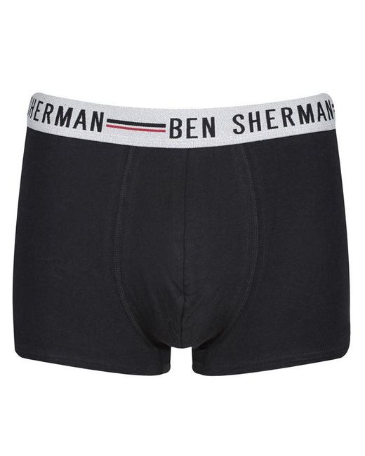 Ben Sherman Sherman 3 Pack Roman Boxer Shorts