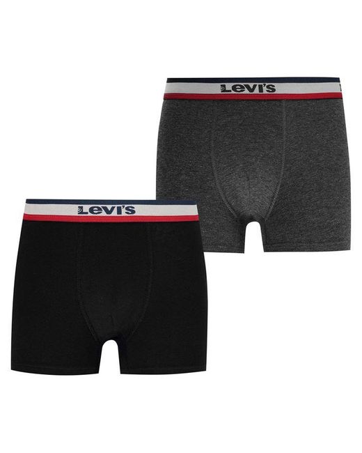 Levi's Junior 2 Pack Sports Boxer Shorts