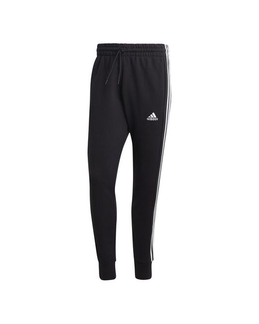Adidas Essentials French Terry Tapered Cuff 3 Stripes Joggers