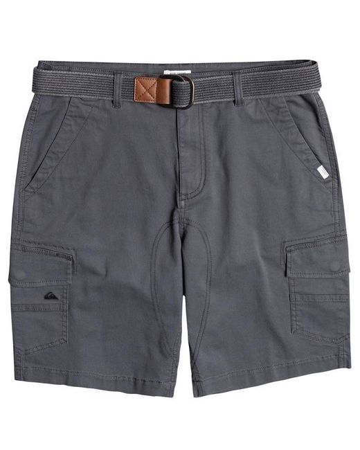 Quiksilver Belted Cargo Shorts