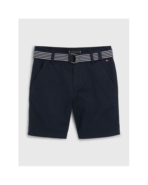 Tommy Hilfiger Essential Belted Chino Shorts