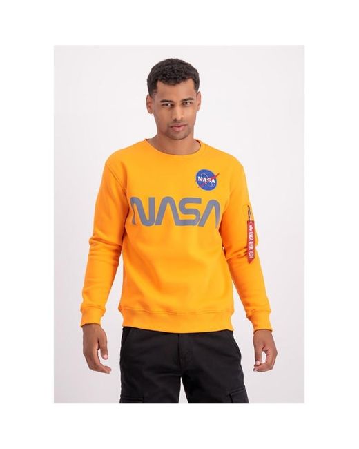 Alpha Industries NASA Reflective Crew Sweatshirt