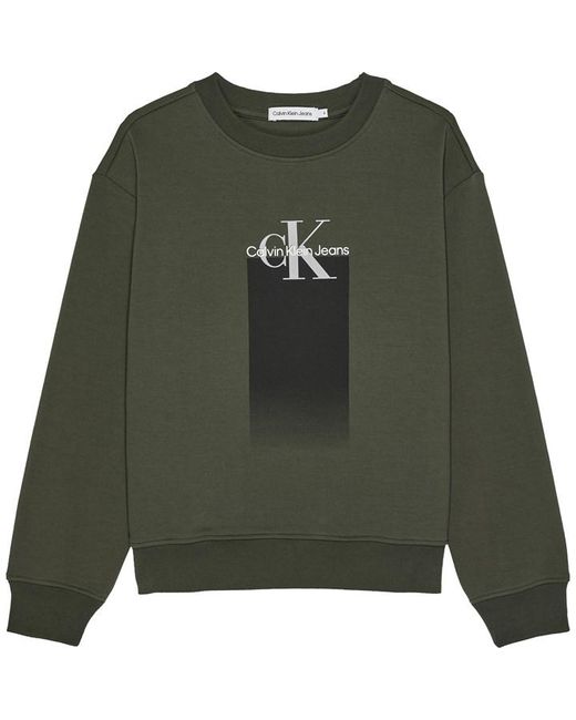 Calvin Klein Jeans Gradient Logo Sweatshirt