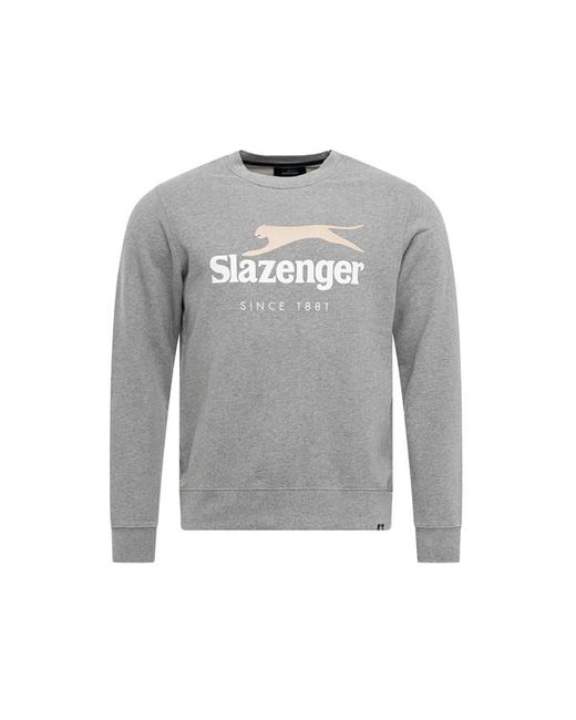 Slazenger 1881 Denis Crew Logo Sweater
