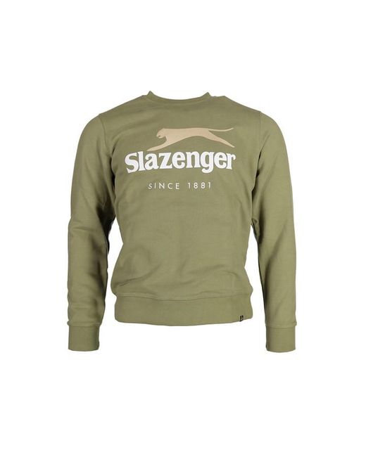 Slazenger 1881 Denis Crew Logo Sweater
