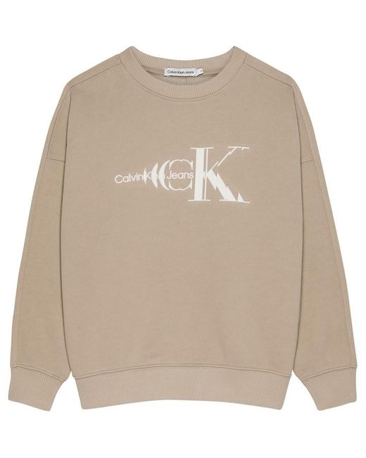 Calvin Klein Jeans Natural Dye Monogram Sweatshirt