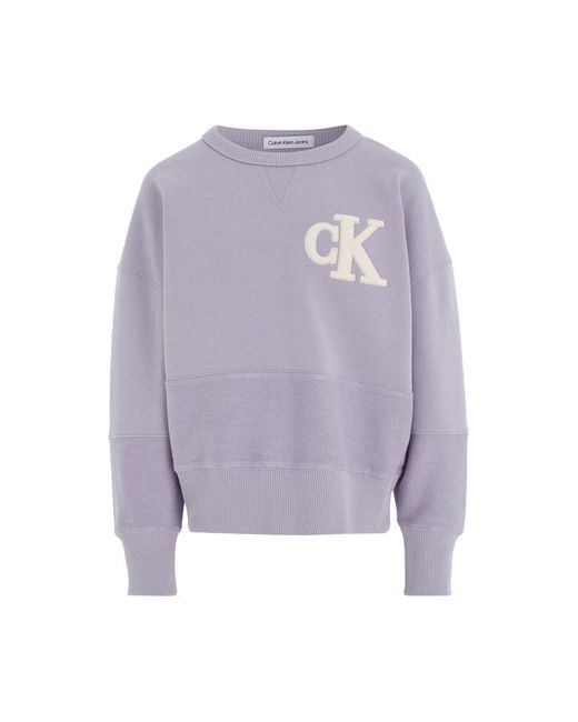 Calvin Klein Jeans Towelling Mono Cn Sweatshirt