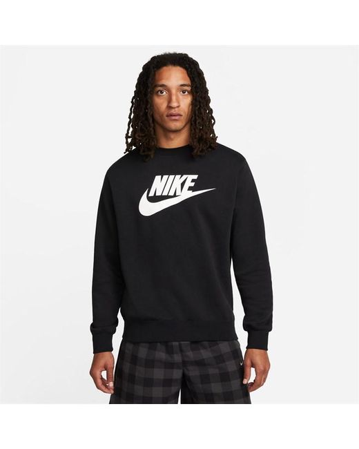 Nike Sportswear Club Fleece Graphic Crew Sweater