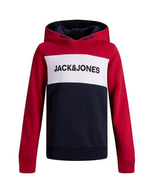 Jack & Jones Logo Blocking Sweat Hoodie Junior