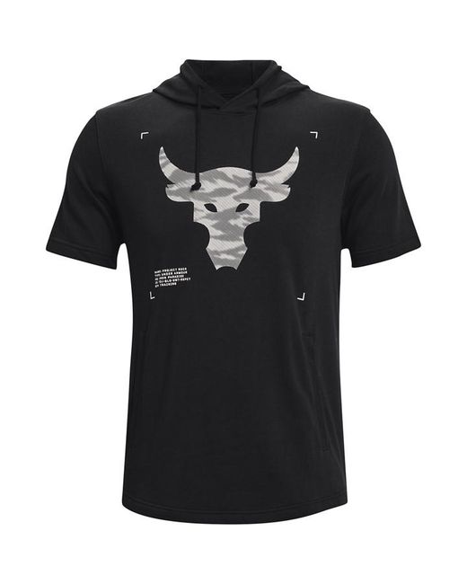 Under Armour Project Rock Terry Short Sleeve Hoodie