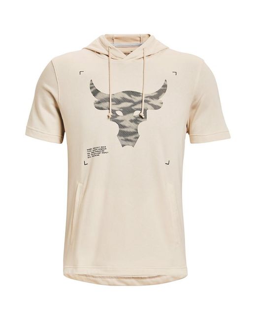Under Armour Project Rock Terry Short Sleeve Hoodie