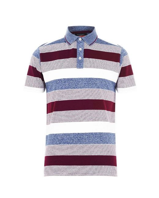 Pierre Cardin Stripe Polo Shirt