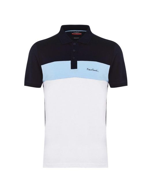 Pierre Cardin Colour Block Polo Shirt