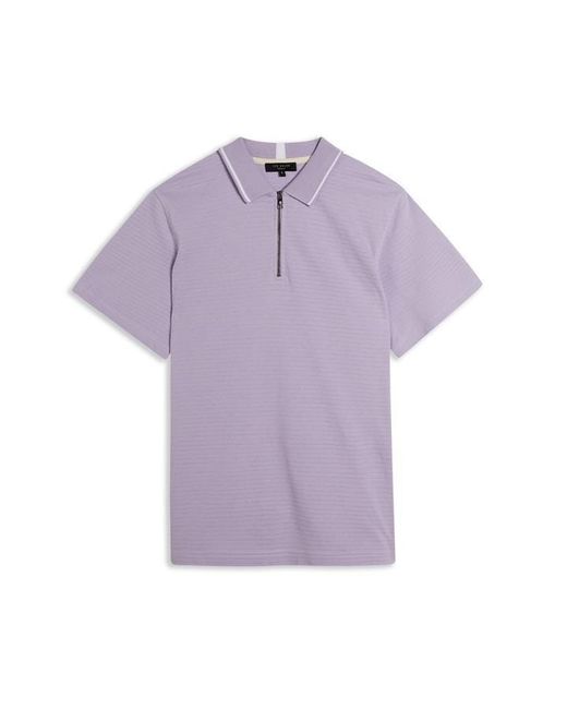 Ted Baker Buer Zip Up Polo Shirt
