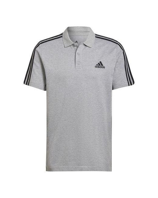 Adidas Cotton 3-Stripes Polo Shirt