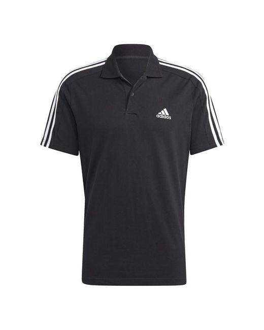 Adidas Cotton 3-Stripes Polo Shirt