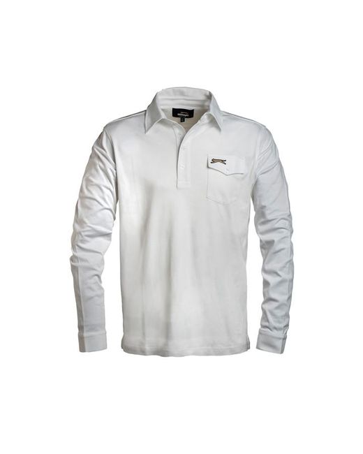 Slazenger 1881 Huttons Long Sleeve Polo Shirt