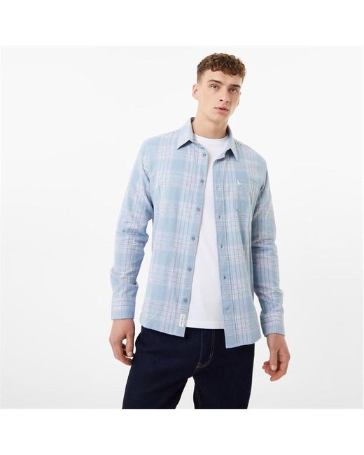 Jack Wills Medium Check Flannel Shirt