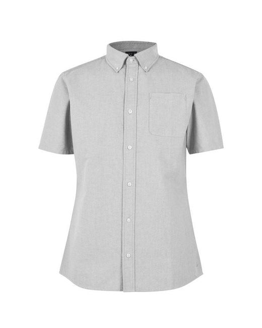 Firetrap Short Sleeve Oxford Shirt