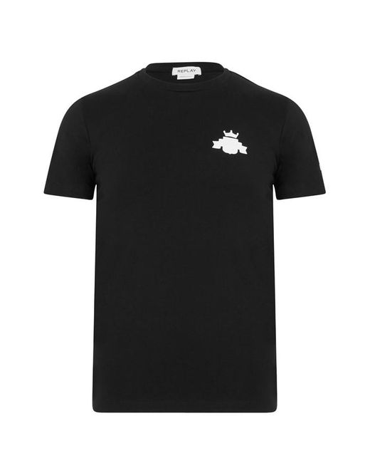 Replay Plain Logo T-Shirt