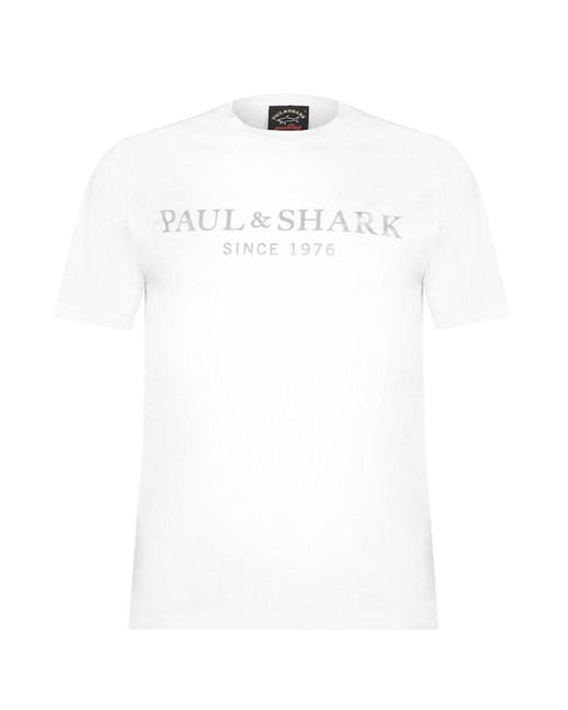 Paul & Shark Knitted Logo T Shirt