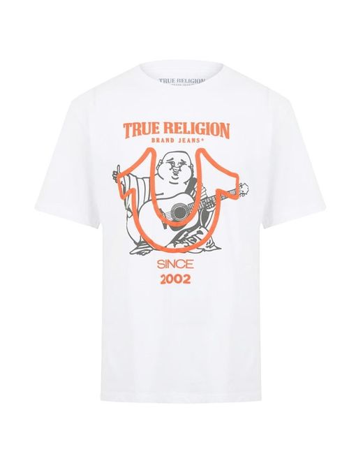 True Religion Buddha Print T-Shirt