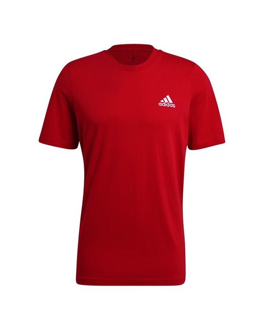 Adidas Essentials Embroidered Small Logo T Shirt
