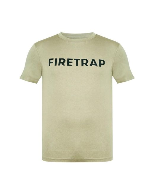 Firetrap Large Logo T Shirt