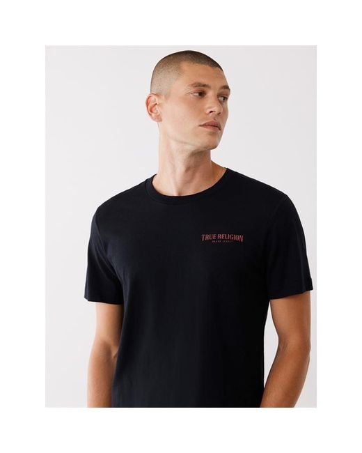 True Religion Short Sleeve Arch Logo T Shirt