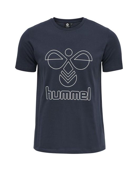 Hummel Print Graphic Crew Neck T Shirt