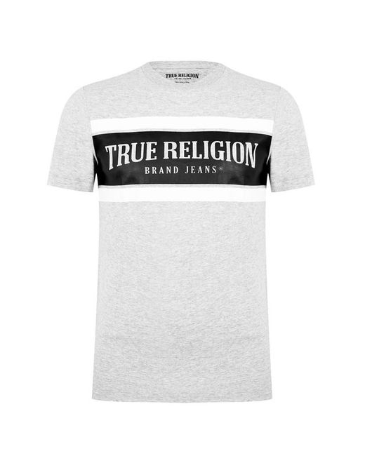 True Religion Arch Stripe Logo T Shirt