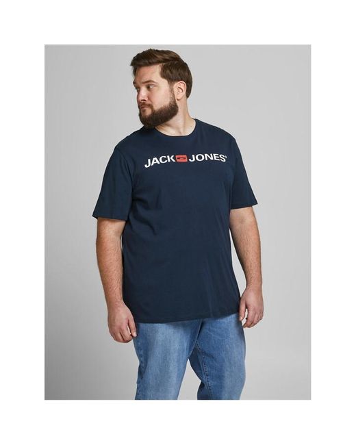 Jack & Jones and Jones Corp Logo T-Shirt