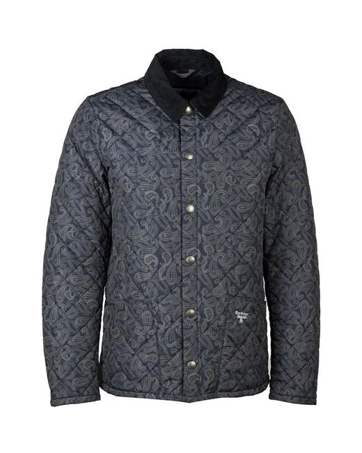 Barbour Beacon Paisley Starling Quilted Jacket